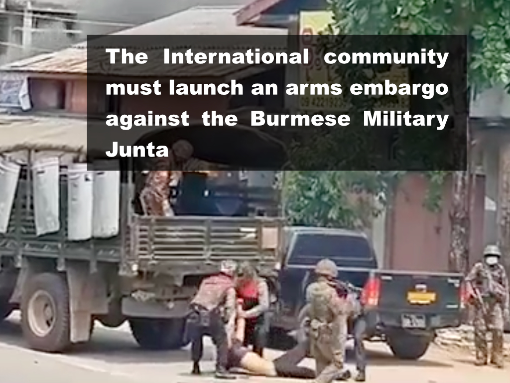 US and UK Sanctions on Tatmadaw Business Strongly Welcomed